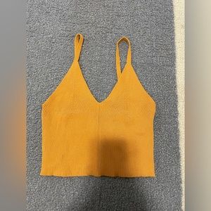 Knit tank top